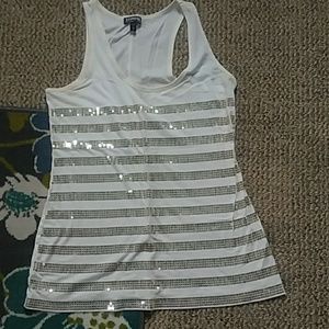 EXPRESS SEQUIN TANK TOP🌼